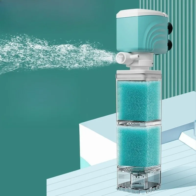 

Aquarium Accessories Silent Filtration System Fish Toilet Waste Collector Oxygen Air Pump Anti-Backflow Water Circulation