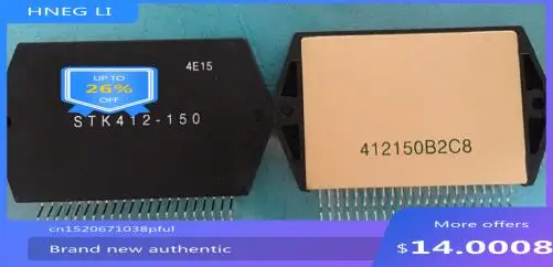 

100% NEWHigh quality products 1pcs/LOT STK412-150 STK412 MODULE new in stockHigh quality products