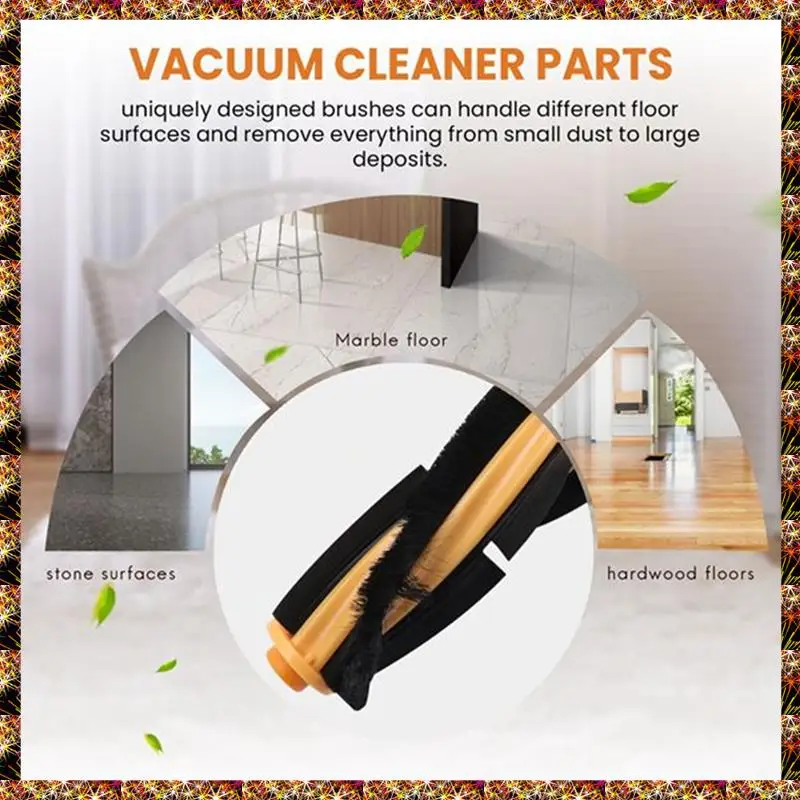 BTCL 18 قطعة فرشاة جانبية رئيسية تصفية ممسحة القماش مجموعة ل ECOVACS DEEBOT OZMO 920/950/T5/T8/N7/N8 Pro + قطع الغيار