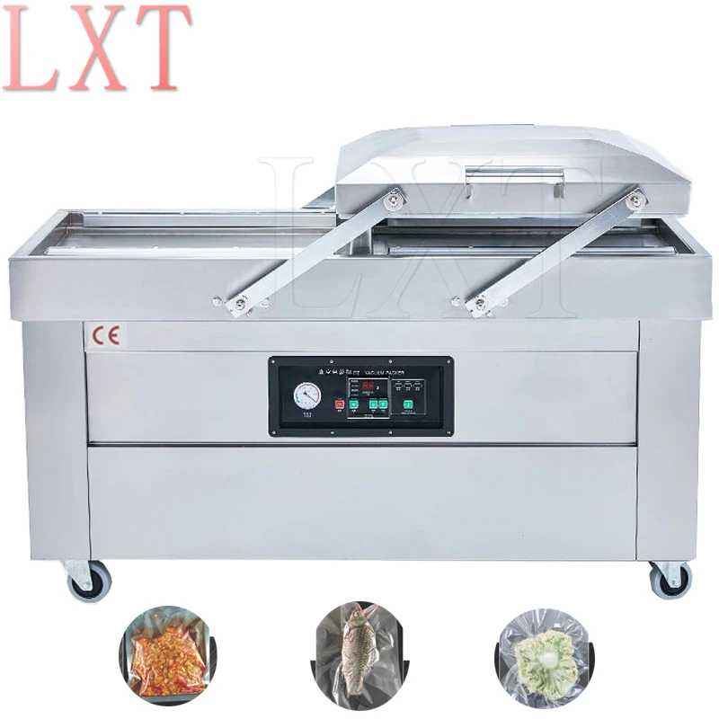 

Rice Brick Vacuum Packaging Machine Double Chamber Vacuum Packing Machine Double Chambers Sealer