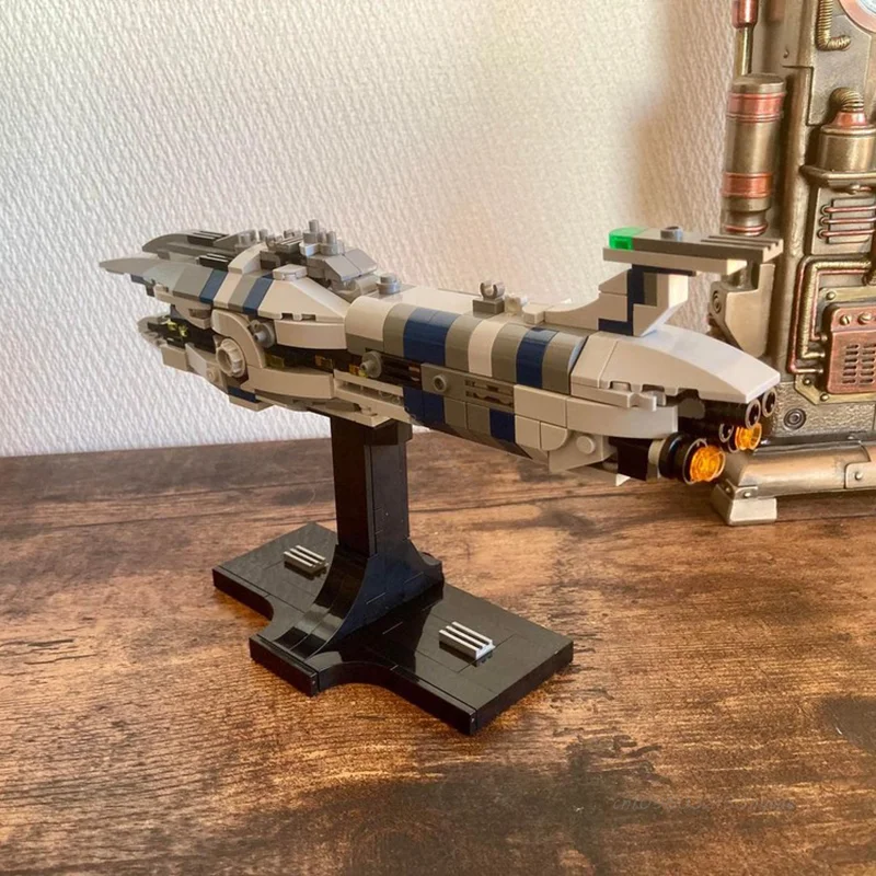 NUOVO MOC Serie di film di fantascienza Malevolence Midi Scale Building Blocks Modello di assemblaggio fai da te Spazio interstellare Astronave Giocattolo per bambini Regalo