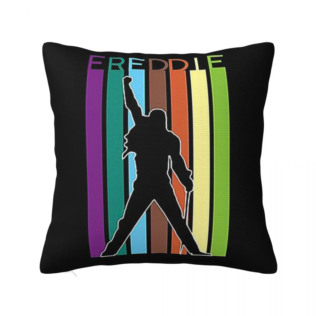 Freddie Square Pillowcase Pillow Cover Cushion Zip Decorative Comfort Throw Pillow for Home Car