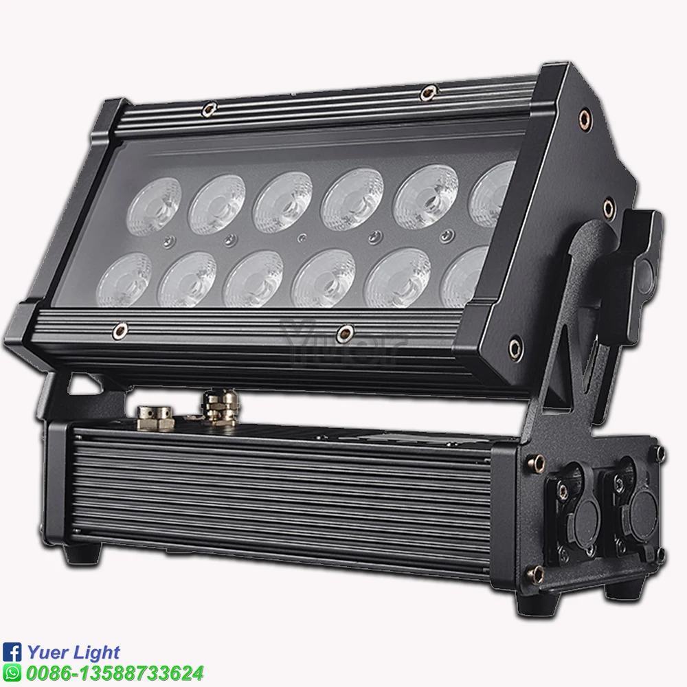 Imagem -02 - Lavagem da Parede Moving Head Light com Bateria Controle sem Fio dj Disco Party Club Stage Effect Ip65 12x18w 6in Pcs por Lote