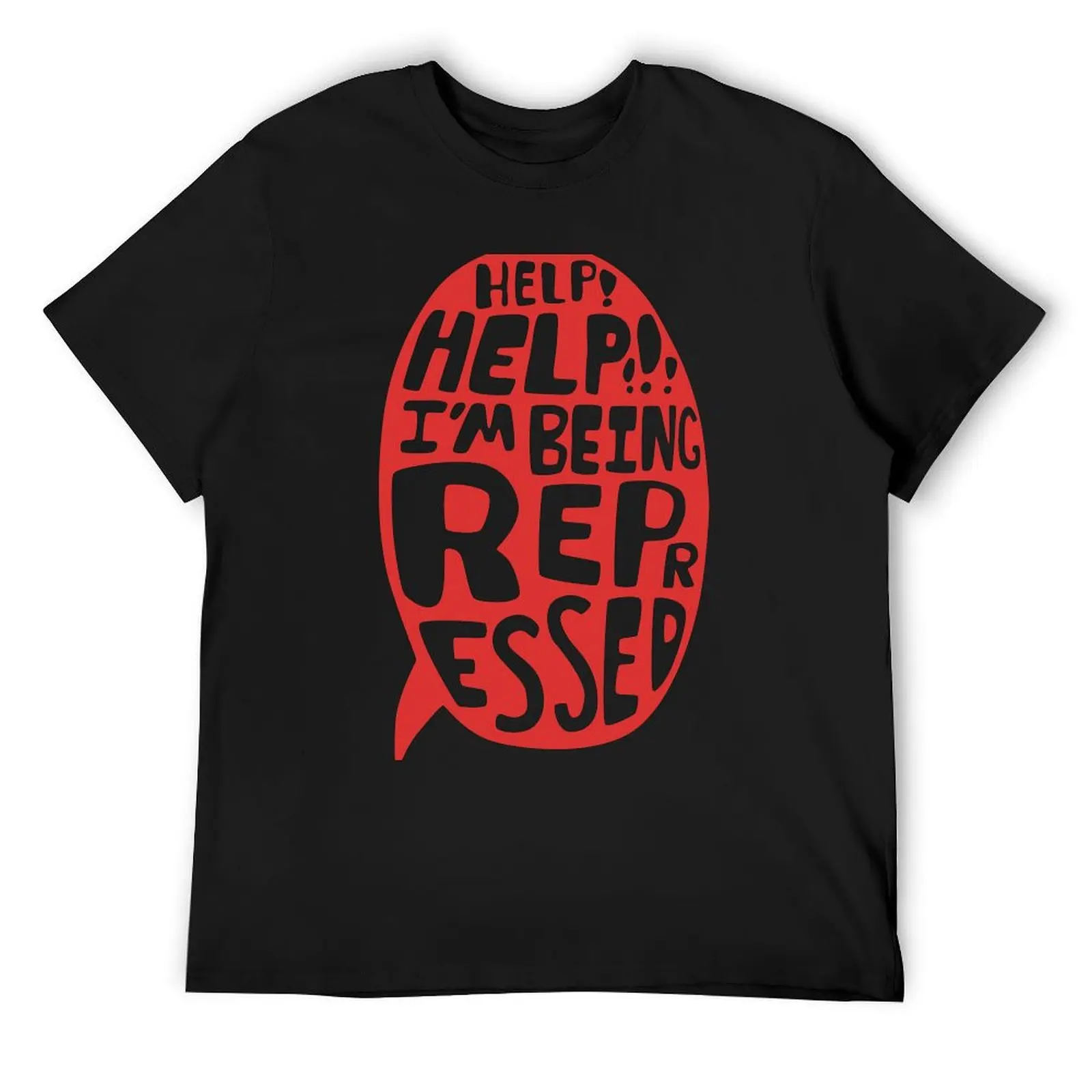 Help Help T-Shirt Aesthetic clothing graphic t shirts oversized graphic tee shirts men graphic