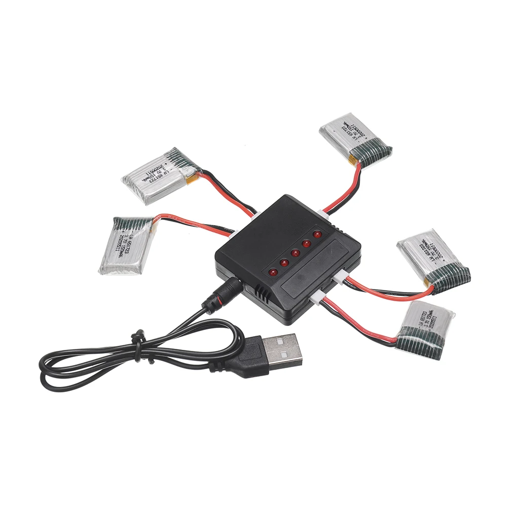 H8Mini 3.7v 150mah 651723 Akumulator i ładowarka Lipo do części zamiennych do quadkoptera RC H2 H8 H48 U207