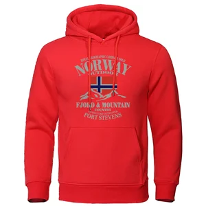 Mulheres e Homens Bandeira da Noruega Hoodie Montanha, Hoodie Rua Outono, Casual Cartoons Roupas, Moda Solta, Alta Qualidade, S-XL 8 principais vendas roupa noruega - №7