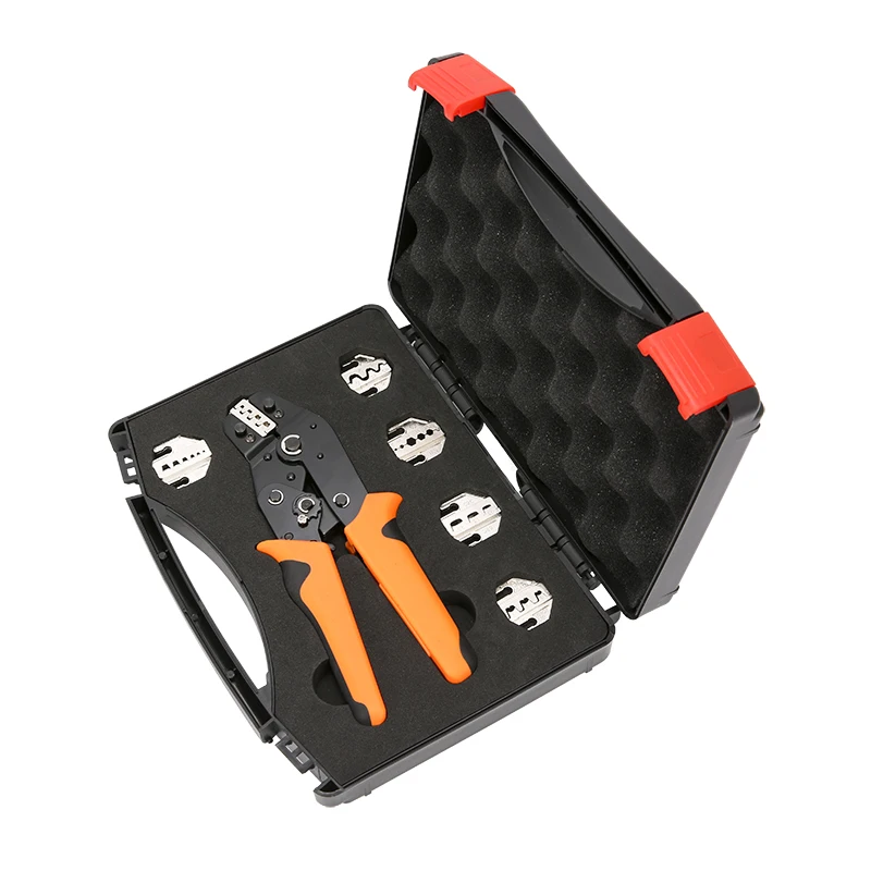 Crimp Pliers & Dies Set Wire Terminals Crimping Tools SN-28B Exquisite Storage Box Precision Crimper