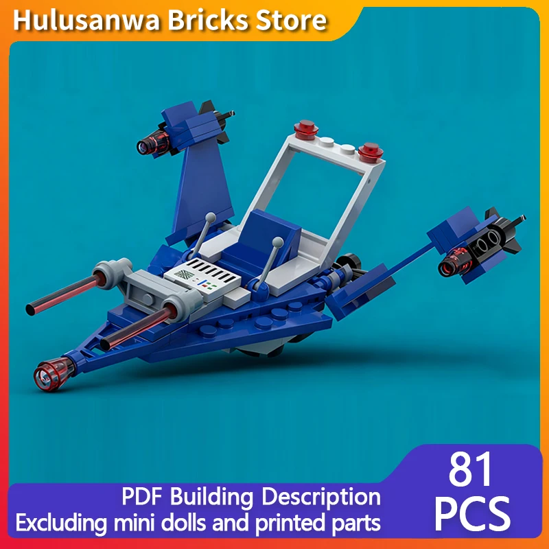 

Classic Spaceship Model MOC Building Bricks War Equipment Modular Technology Gifts Holiday Assemble Children Toys Suit