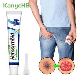 1pc Medical Hemorrhoid Cream Anus Swelling Pain Relief Cream Anal Bleeding Anti-inflammatory Hemorrhoids Treatment Ointment G026