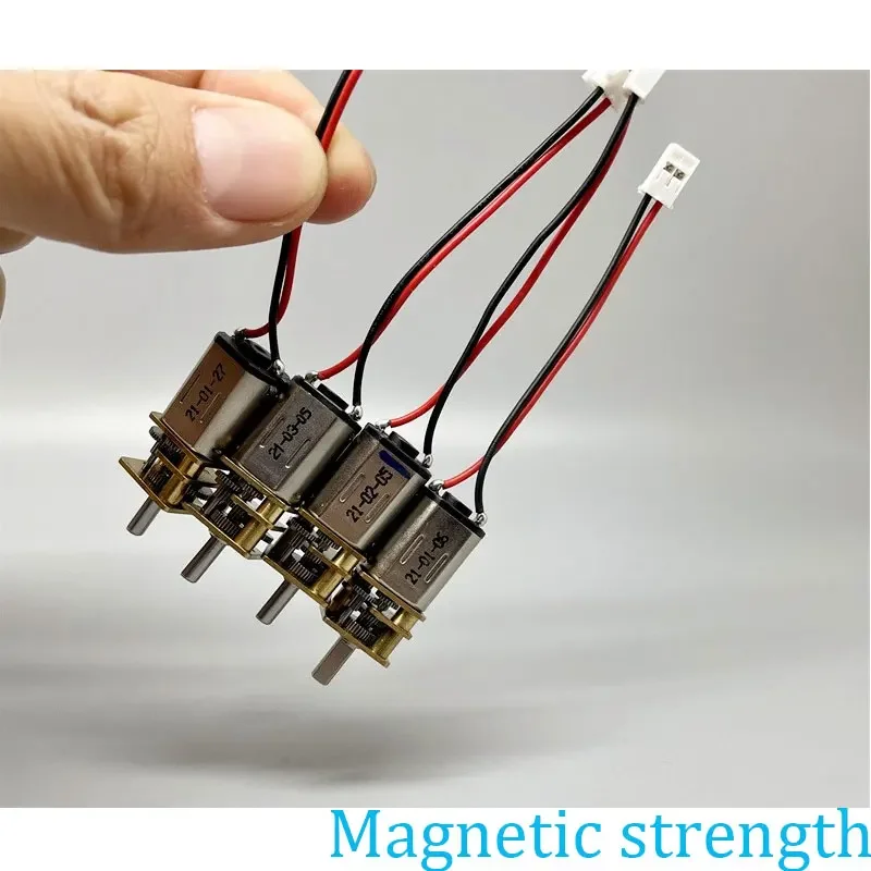 N20 DC 3V 18rpm 6V 36RPM Mini 7mm Motoriduttore interamente in metallo Micro motore di riduzione Asse D a bassa velocità