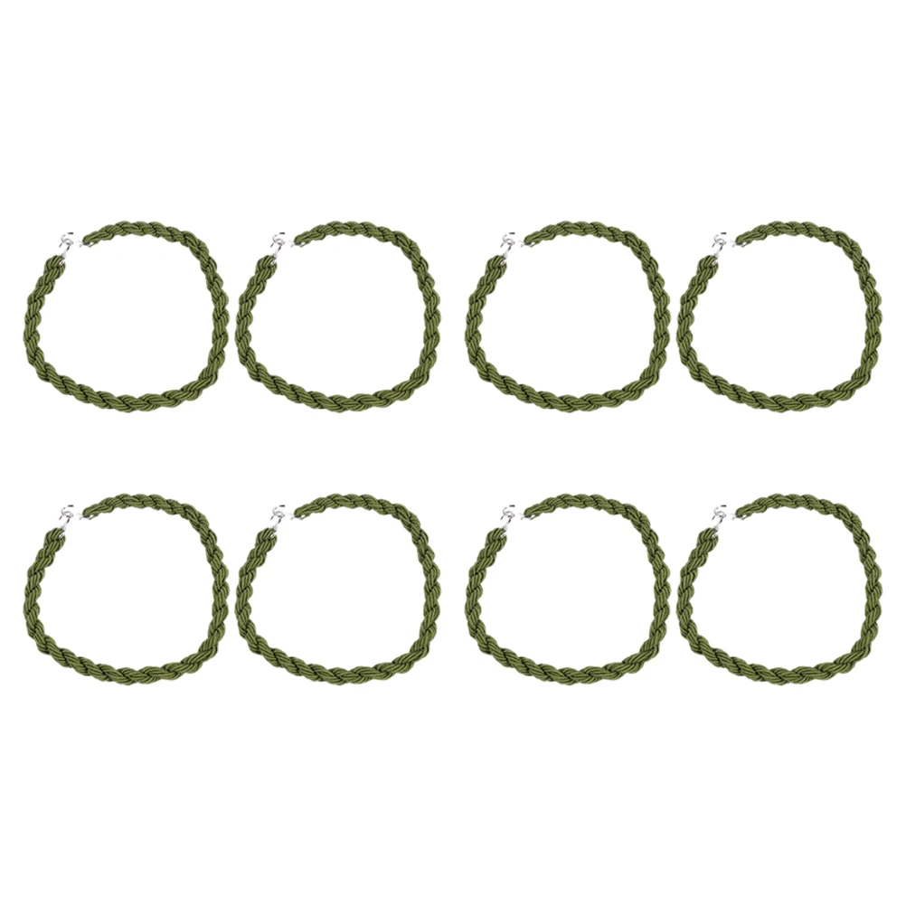 

4 pcs Outdoor Camping Leggings Rope Elastic Jungle Boots Belt Cycling Accessory Sand Dirt Protection Trouser Leg Strap Skiing