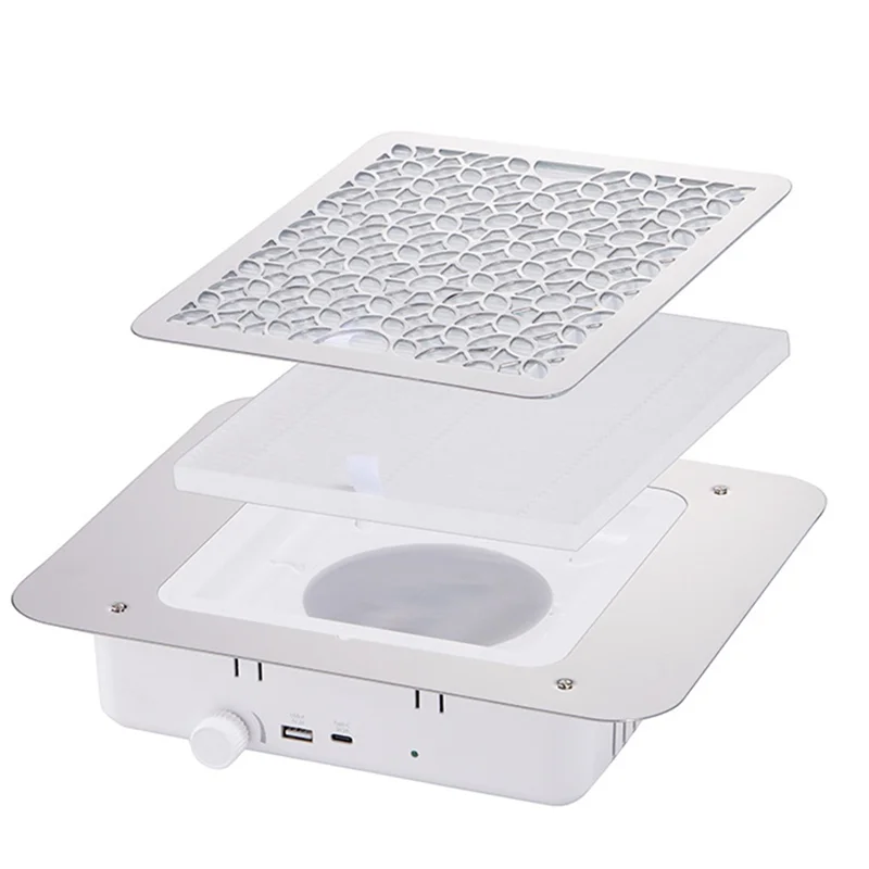 Акция! Ультратонкий пылесос для ногтей, портативный пылесборник для ногтей, применимый для дома и салона, вилка европейского стандарта