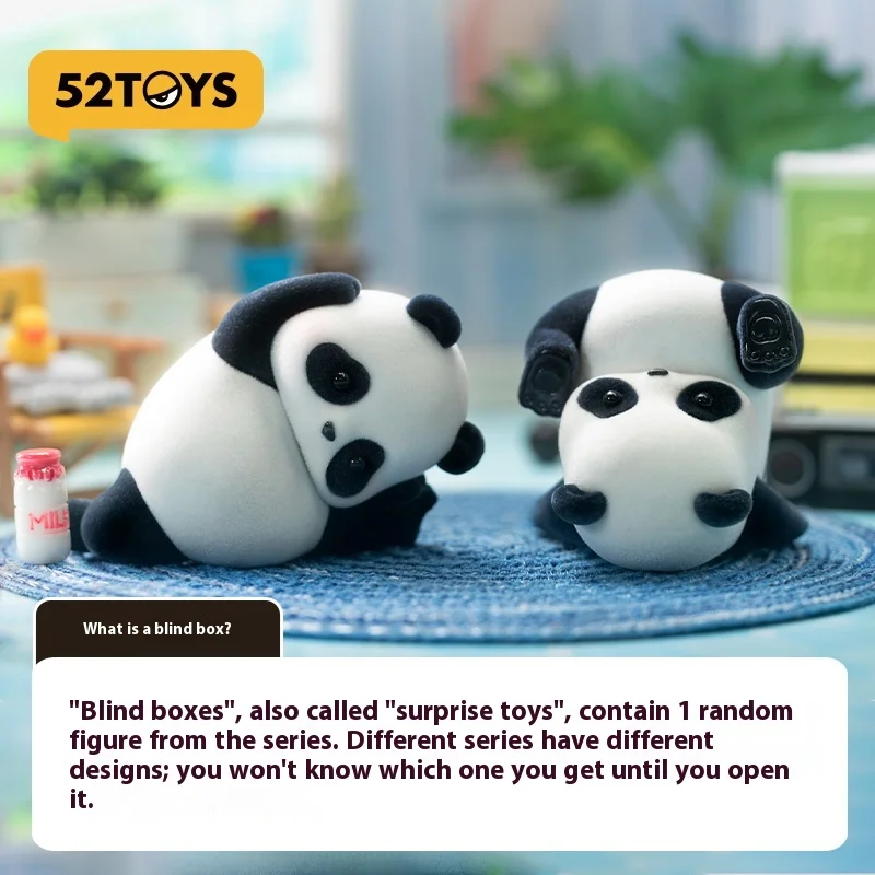 

Authentic 52TOYS Cute Panda Roll Daily Second Wave Blind Box Collectible Toy Ideal Gift For All Ages Trendy Plaything