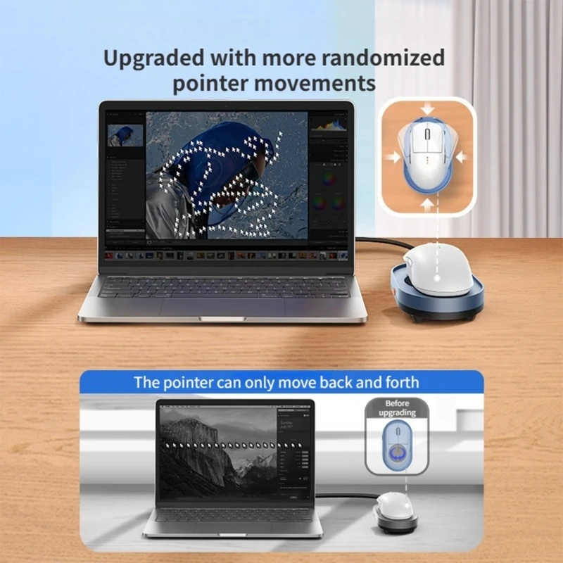 Physical Mouse Activity Device for Home Office Computer Use Daily 