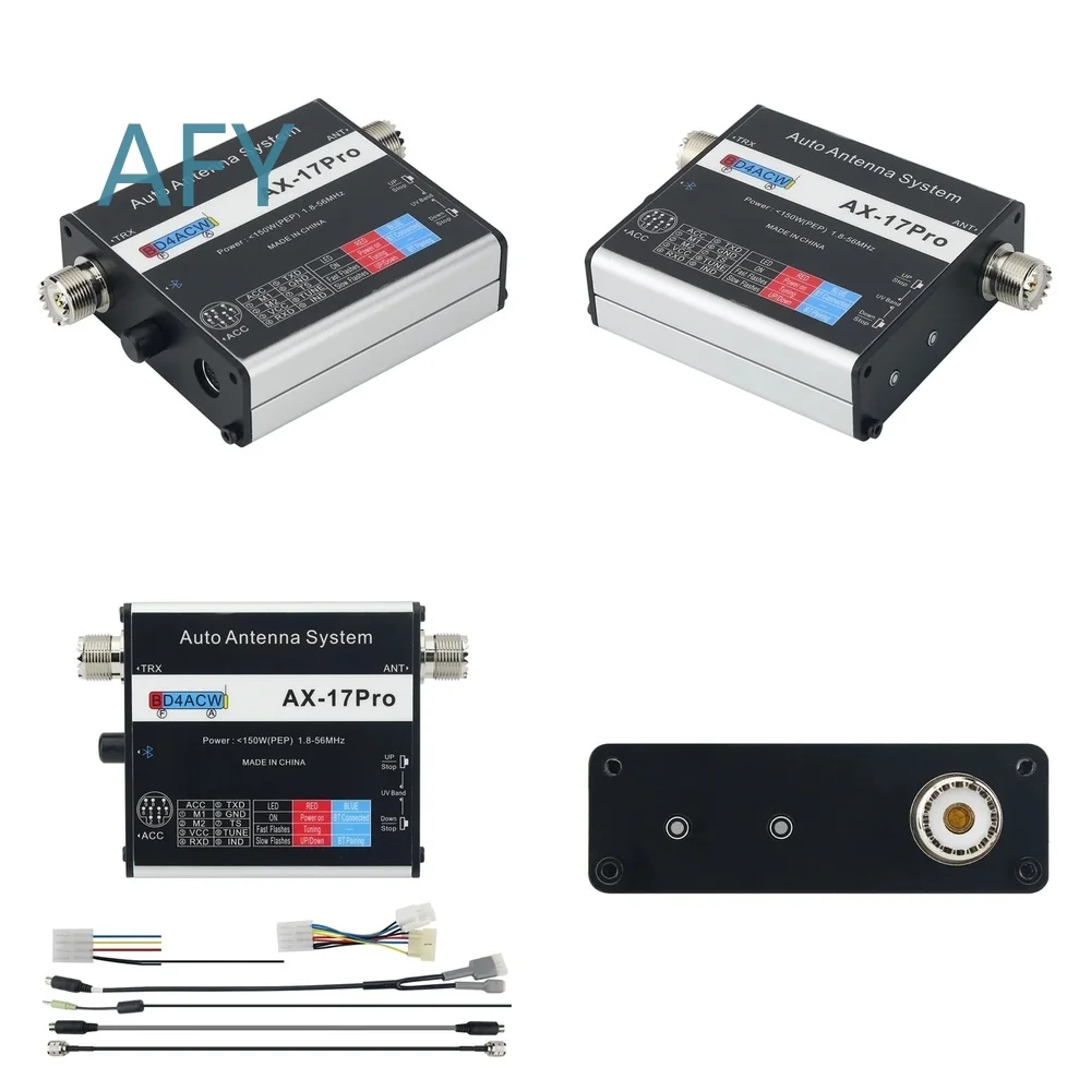 Automatic Screwdriver Antenna Controller AX-17 Pro for ATAS-120A M-120A M-130A Tarheel Little II Ham Radio Antenna Tuner