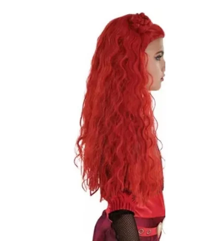 Anime Descendants 4 Cosplay Wigs For Kid Adult Accessories The Rise of Red Festive Girl Women Party Wig Halloween