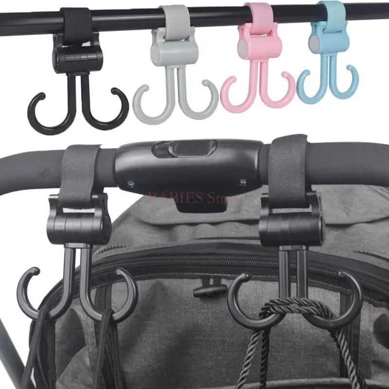 

Upgraded Car Hook Baby Stroller Hooks for Hangings Diaper Bags Stroller Hook Stroller Accessories Travel