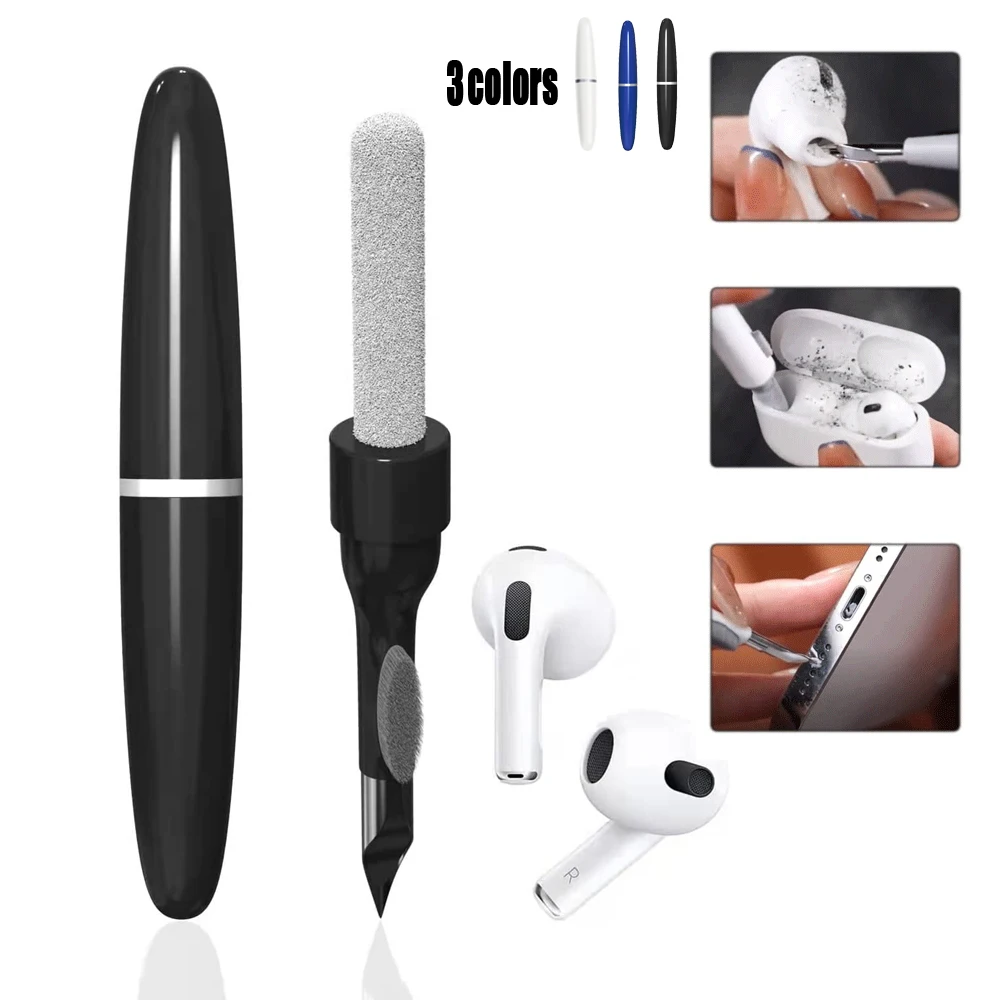 Bluetooth Earphones Cleaner Kit for Airpods Pro 2 3 Earbuds Case Cleaning Tools Clean Pen Brush for Xiaomi Airdots Lenovo LP40