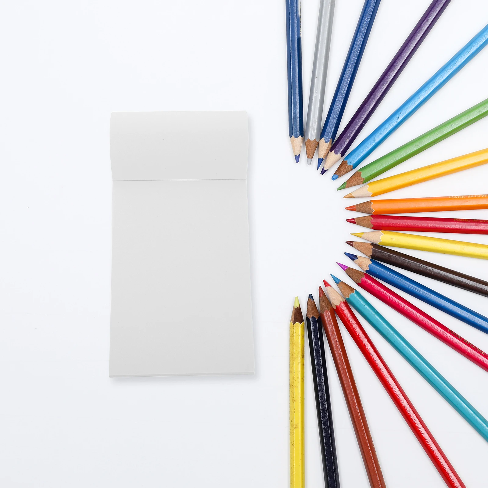 Flip Book For Animation Unlined Blank Pages Mini Sketching Pad Drawing Cartoon Creation Smooth Flip Kraft Cover Sketch Book