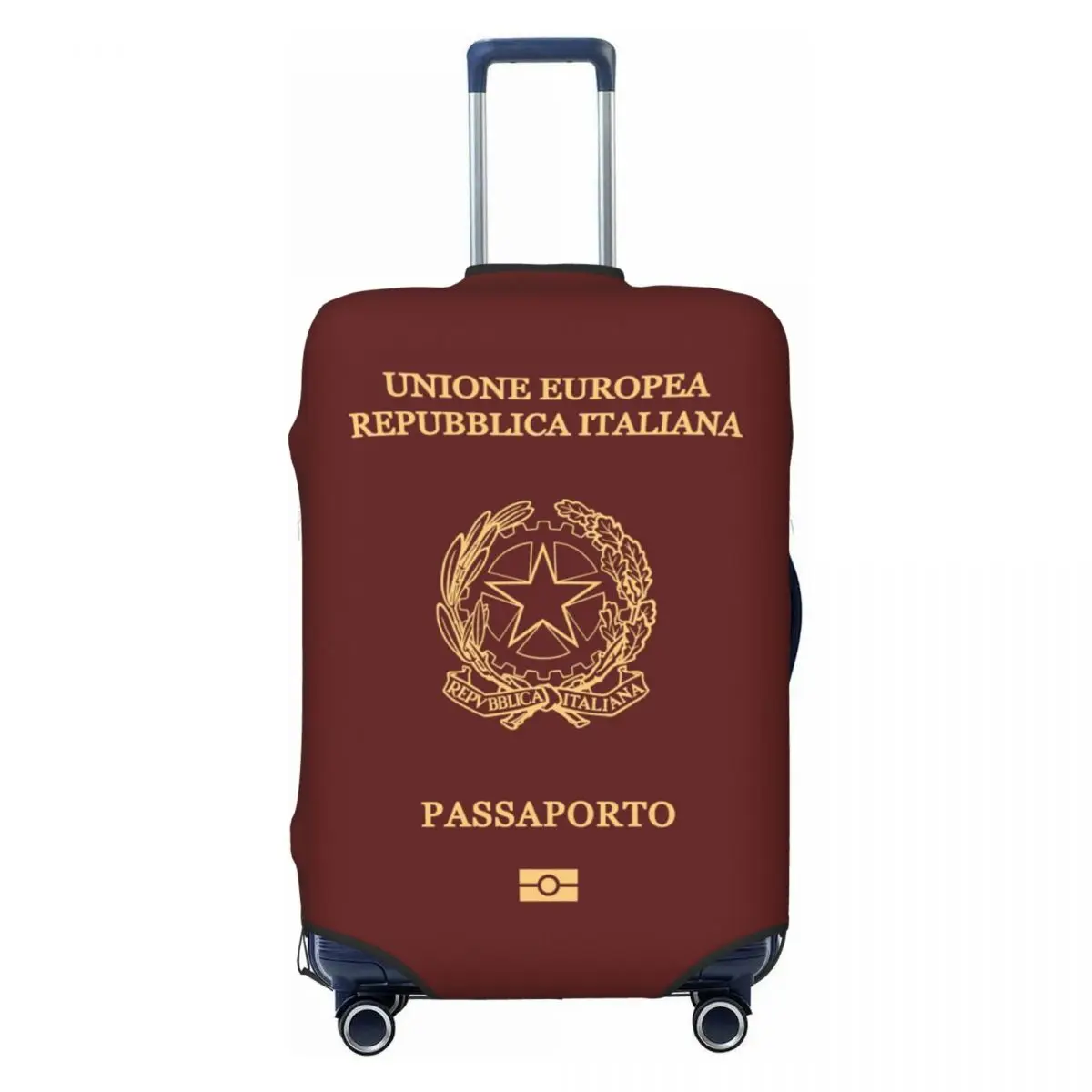 

Custom Italian Passport Luggage Cover Funny Suitcase Protector Covers Suit For 18-32 inch