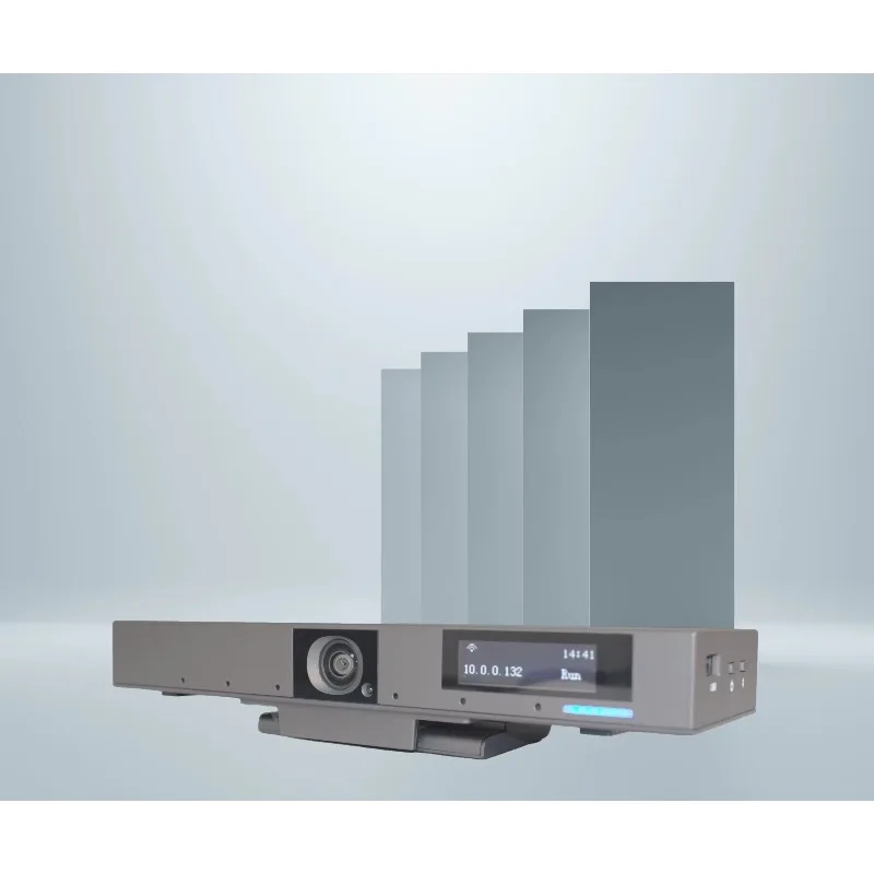 All-in-one professional camera with full array microphone for high-end video conferencing in conference rooms