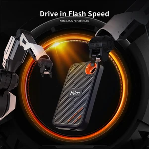 Drive SSD Eksternal Netac 2000MB/dtk 1TB SSD Portabel 512GB USB3. 2 Gen2x2 Disk Solid State ZX20 untuk desktop laptop Bisnis 10 penjualan terbaik ssd eksternal 512gb - №