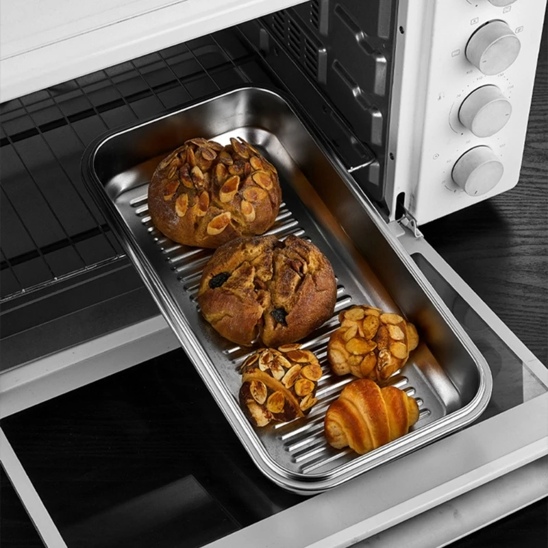 Ланч-бокс Bento из нержавеющей стали 304 для детей и взрослых, портативное герметичное хранилище для продуктов питания 45BE