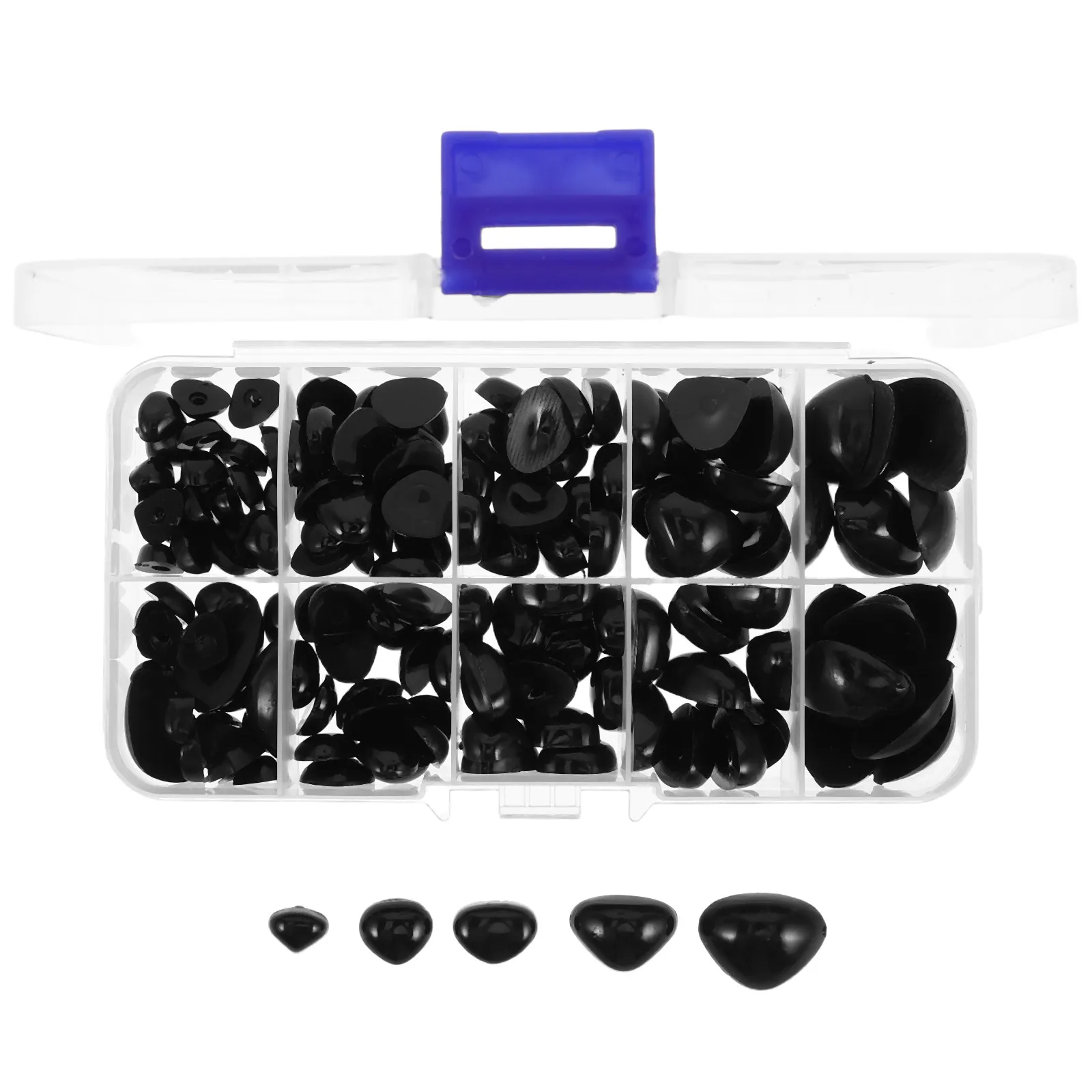 

150pcs Animal Craft Safety Design For Kids Diy Creative Play Learning Black Soft Skin-Friendly Material Stable