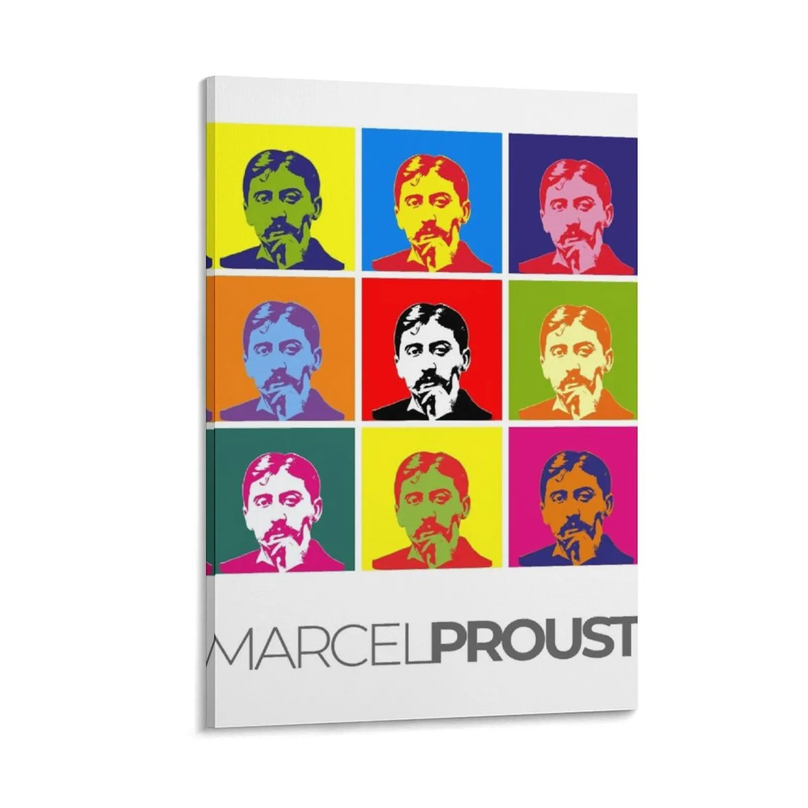 

Marcel Proust pop-art poster portrait Canvas Painting home decorations and organization art