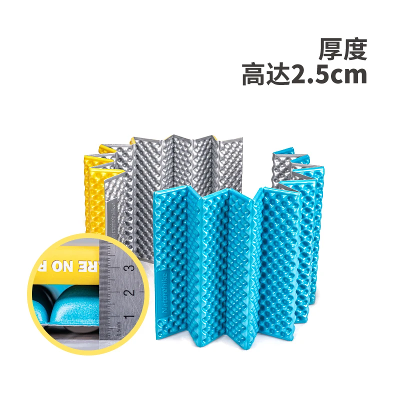 

Naturehike Outdoor Thick Aluminum Film Foldable Camping Warm Moisture-Proof Pad Egg-Made IXPE Foam Mattress