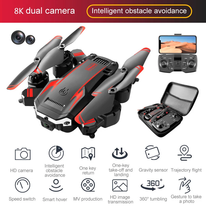 To Drone G6 Pro 5G GPS Brushless Motor Professional 8K HD Aerial Photography Obstacle Avoidance UAV Four-Rotor Helicopter Toys