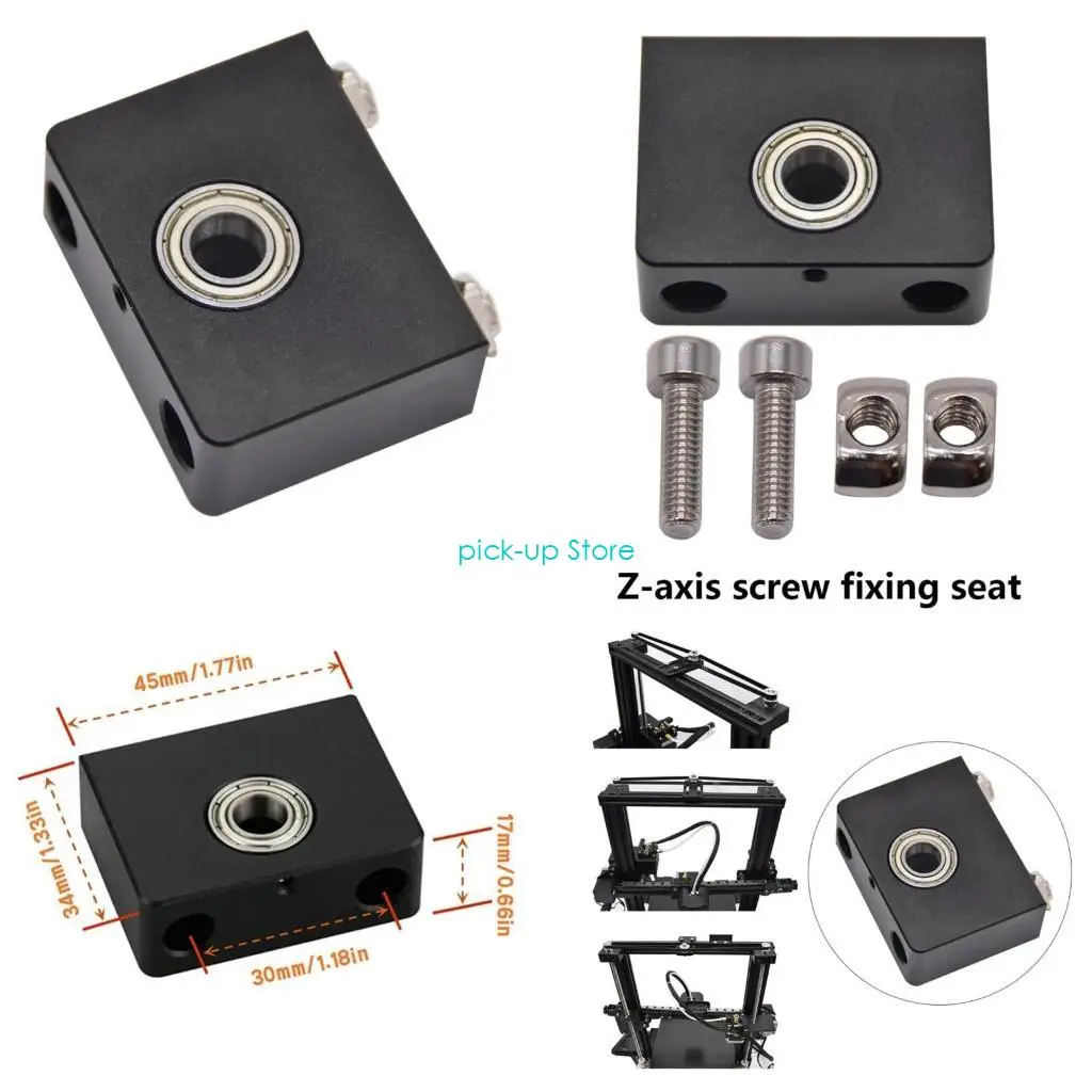 

Q5WA Обновления выступлений Z-AXLES LEAND-ASPREW TOP Mount для поддержки Ender3 10