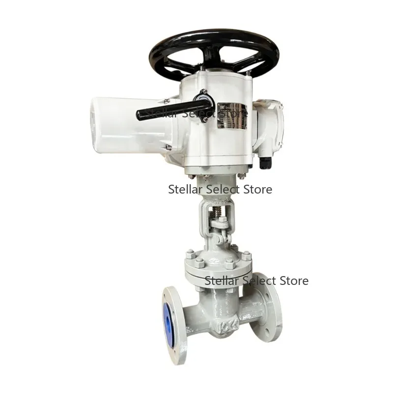 

GB Standard water carbon steel WCB rising stem flange Electric Actuator metal seat gate valve