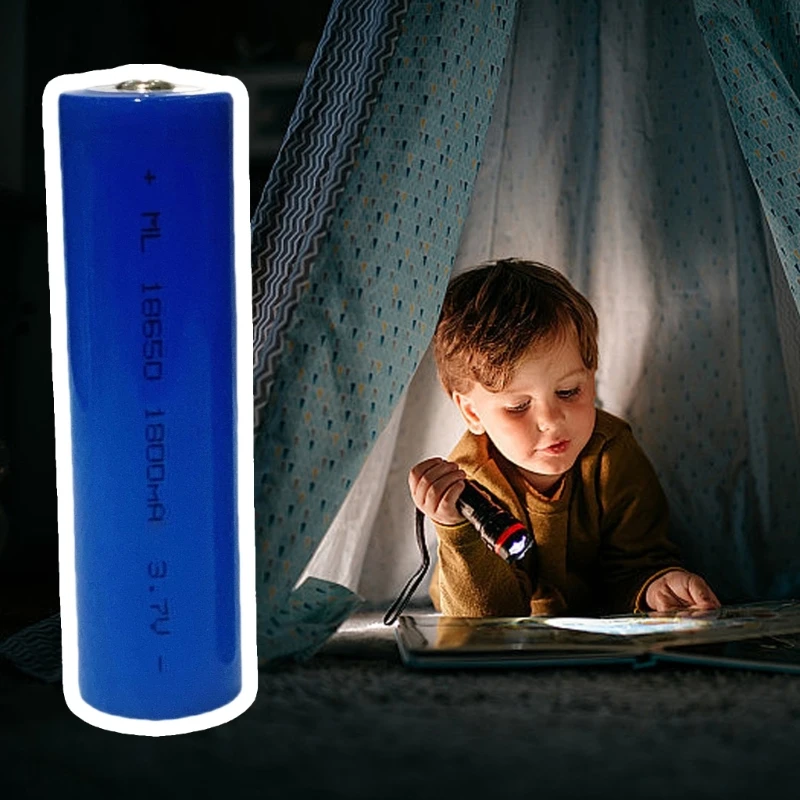 Đáng tin cậy 18650 pin sạc 1800mAh để sử dụng mở rộng trong các thiết bị khác nhau M4YD