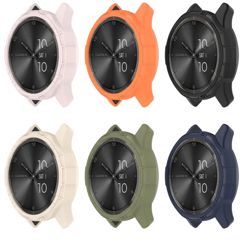 Capa para Garmin VivoMove Tendência Proteção Capa para Garmin Tendência Anti-queda Casos Protetor SmartWatch Shell Acessório