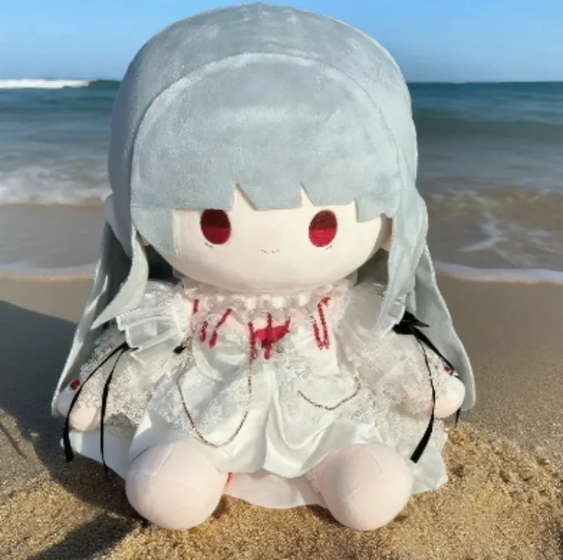 

40CM Anime Path to Nowhere Kokuriko Attribute Sitting Posture Plush Doll Cartoon Cotton Stuffed Toys Plushie Xmas Gifts Cute