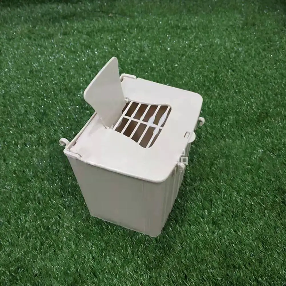 Vogelnistkasten Vogelzubehör Reproduktionsbox Käfigbox mit Sitzstange für die Vogelpaarung im Garten für Graupapageien – Detail 9