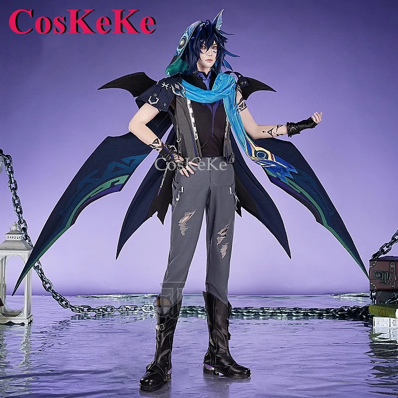 CosKeKe Ororon Cosplay Game Genshin Impact Costume Fashion Uniforms Full Set Male Activity Party Role Play Clothing S-XXL New