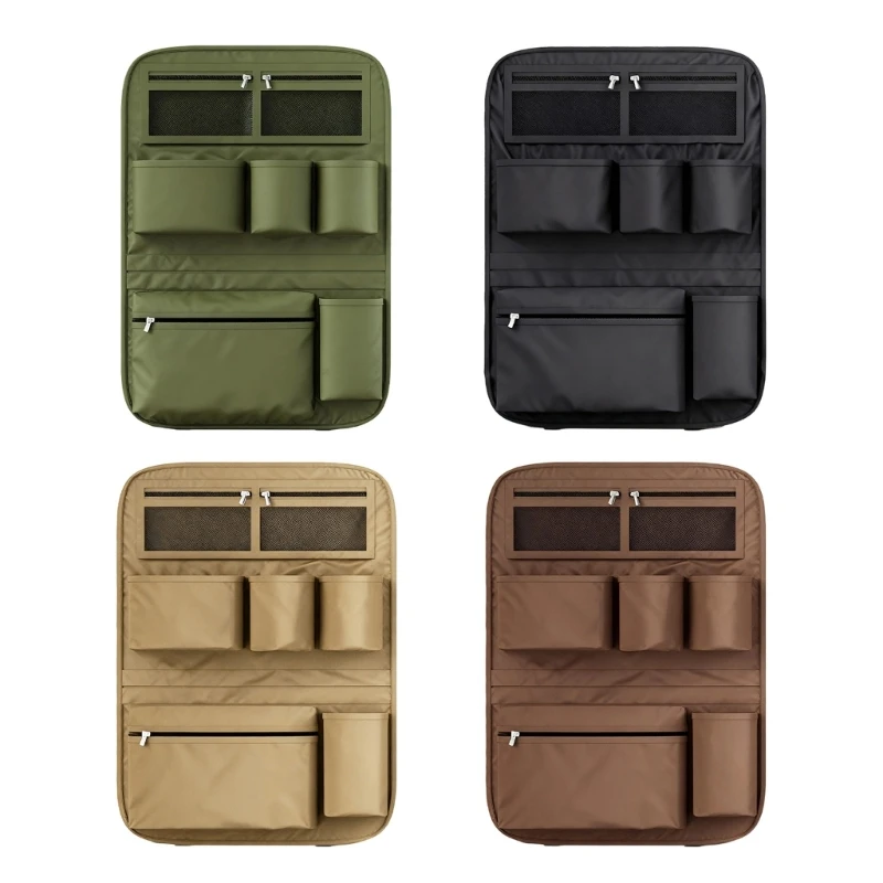 

Automotive Back Pockets Multifunctional Backseat Storage Pocket Car Back Storage Bag Easy Install Remove