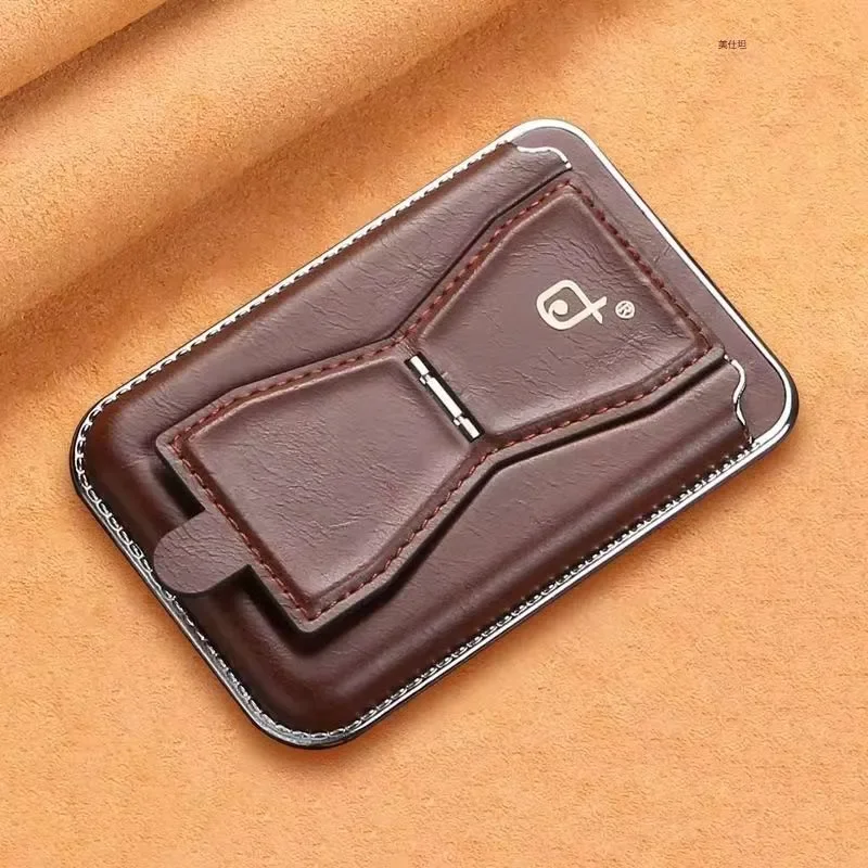 حامل بطاقة عالمي محفظة جلدية مغناطيسية لهاتف سامسونج جالاكسي S25 Ultra S25Edge S24 Plus ملحقات دعامة حامل #6