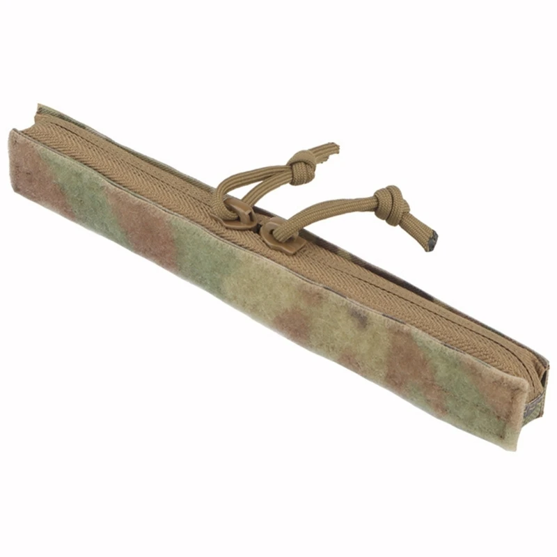Tactic Admin Pockets Zipper Insert Hook Loop Attachment Zipper Closure for Admin Standard MBAV Plate Carriers 69HD