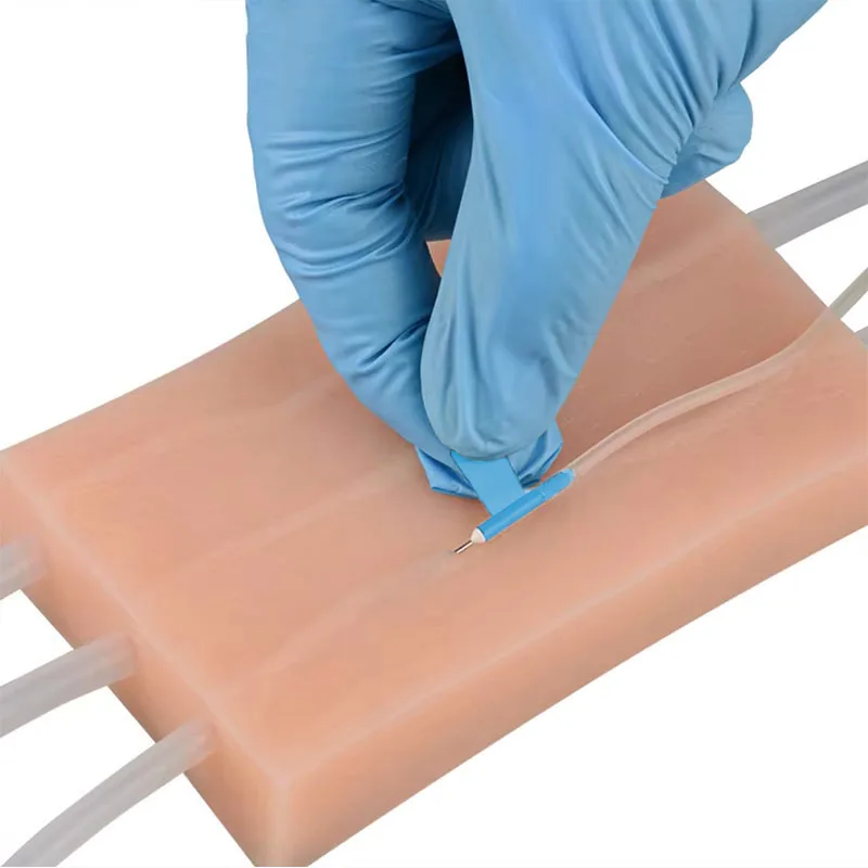 

Модуль кожи с высокой имитацией Y-образной трубки Учебный модуль внутривенного инъекционного модуля Модуль практики инъекций и швов