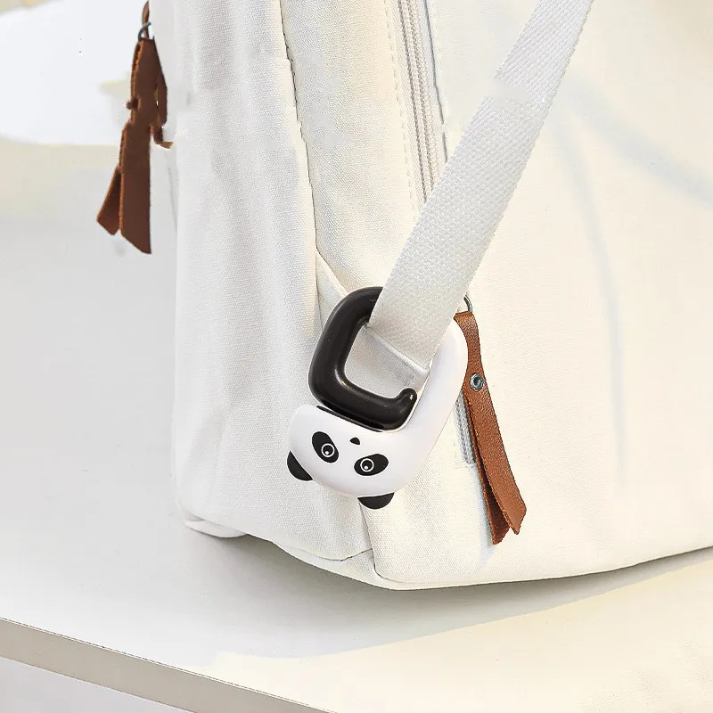 Cute Animal Hook Travel Portable Plastic Bag for Hanging Decorative Table Purse Bag Hooks Wall Hanger Holder Handbag Hanger