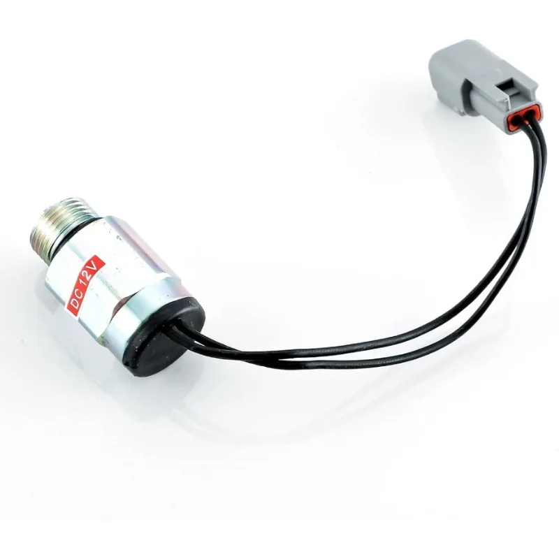 

12VDC Fuel Shut Off Solenoid 6677383 6674786 Compatible for Bobcat 751 753 763 773 863 864 873 883 963 S130 S150 S160 S175 S185