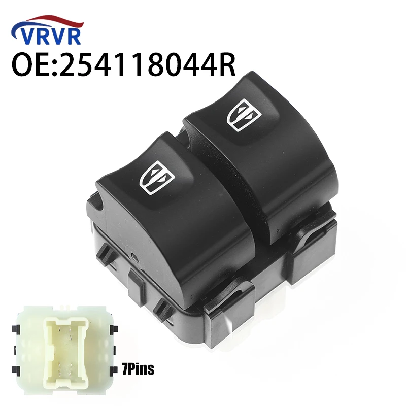 254118044R 254117873R interruptor único de ventanilla eléctrica de coche 809611667R para Renault Duster Loga Clio símbolo Zoe Thalia Captur