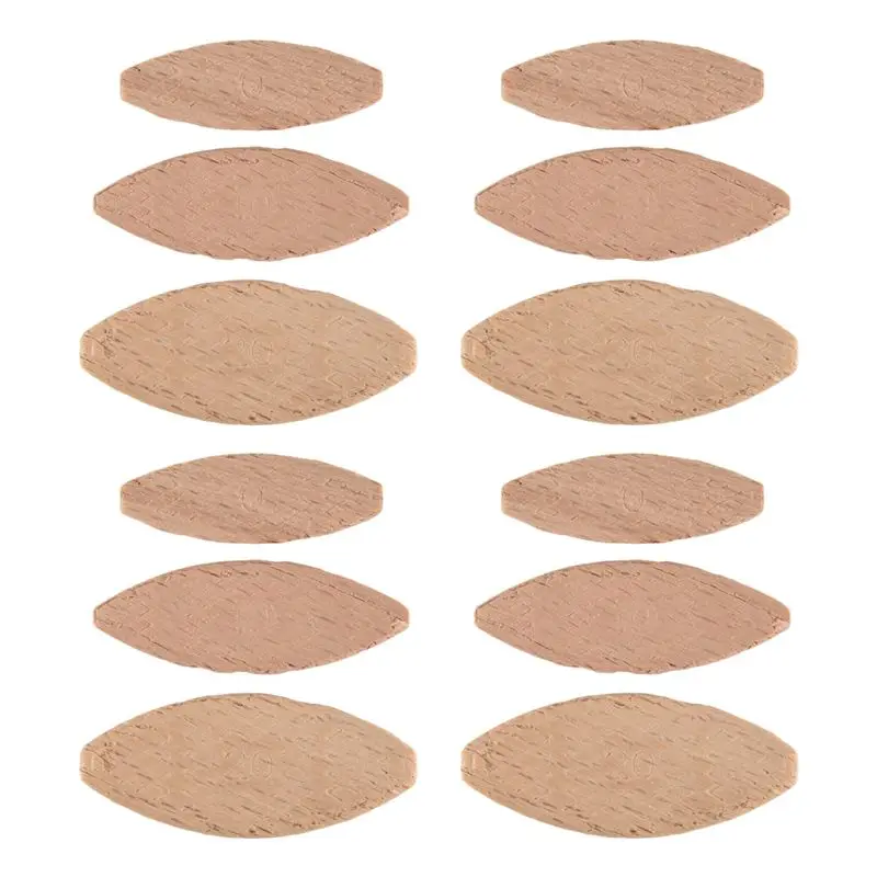 Happy New- 450 Pieces Beechwood Joiner Biscuits Number 0, 10, 20 Wood Joining Biscuits Beech Wood Chips For Crafting Woodworking