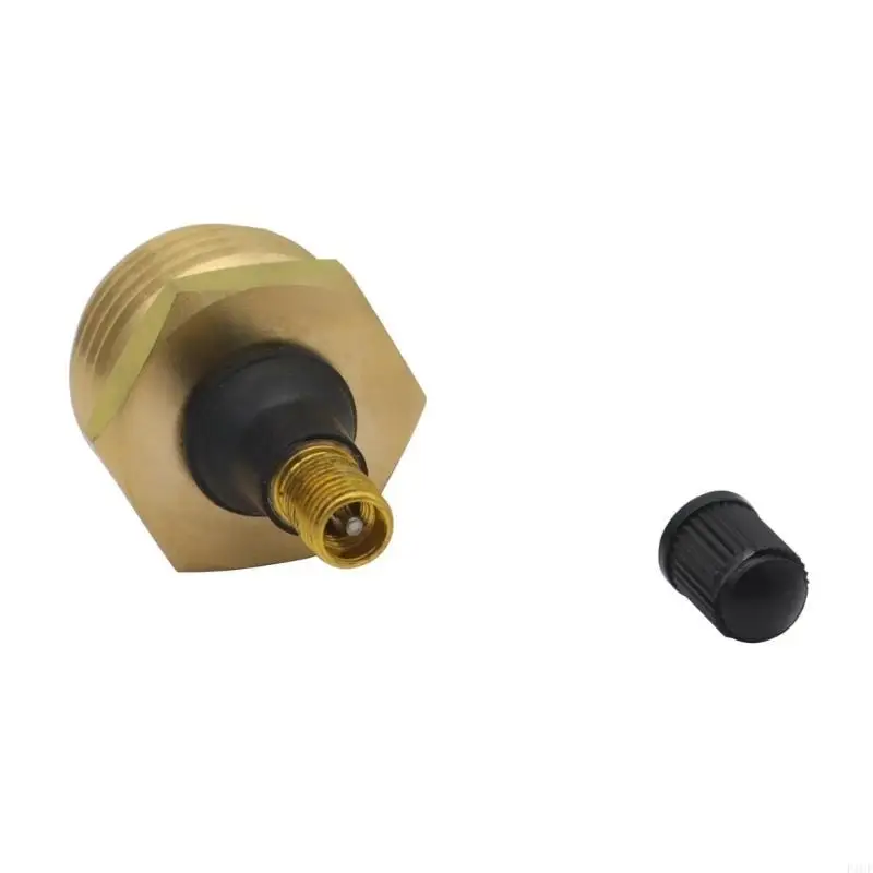 F1CF Brass Sprinkler Blowout Plug Water Line Blowout Plug 44mm Length for Trailer Us