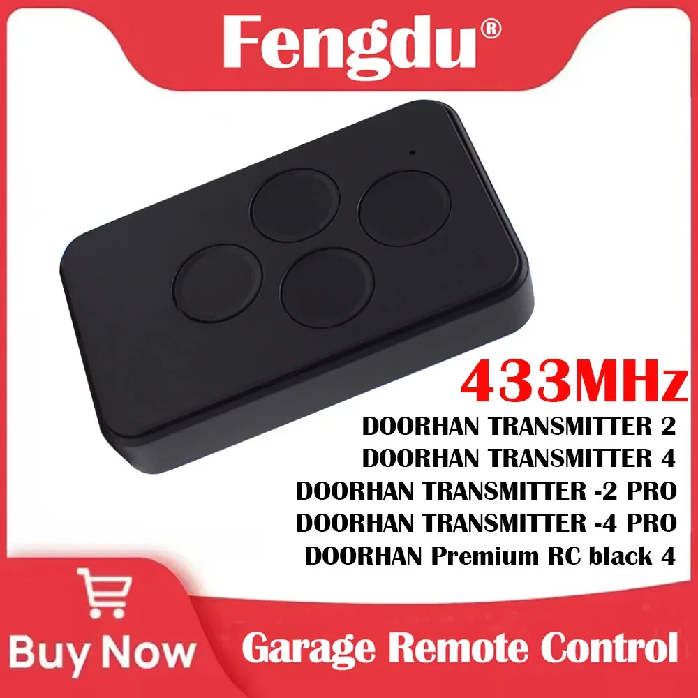 

Universal Garage Door Command Remote Control DOORHAN Transmitter 2 Pro 4 Pro Rolling Code Garage Door Opener
