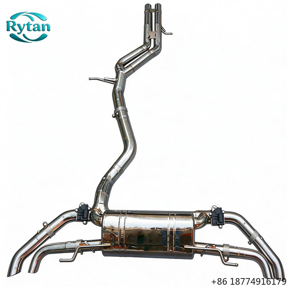 

Valved 304 Stainless Steel Valvetronic Exhaust Pipe System Catback for Q7 3.0T