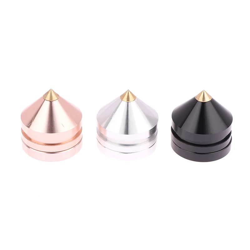 1 Set Audio Stand Speaker Tip Vertical Foot Repair Parts Rotary Shock Absorber Nail Pad Accessory for Speaker Maintenance